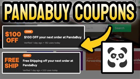 pandabuy coupons for free shipping.